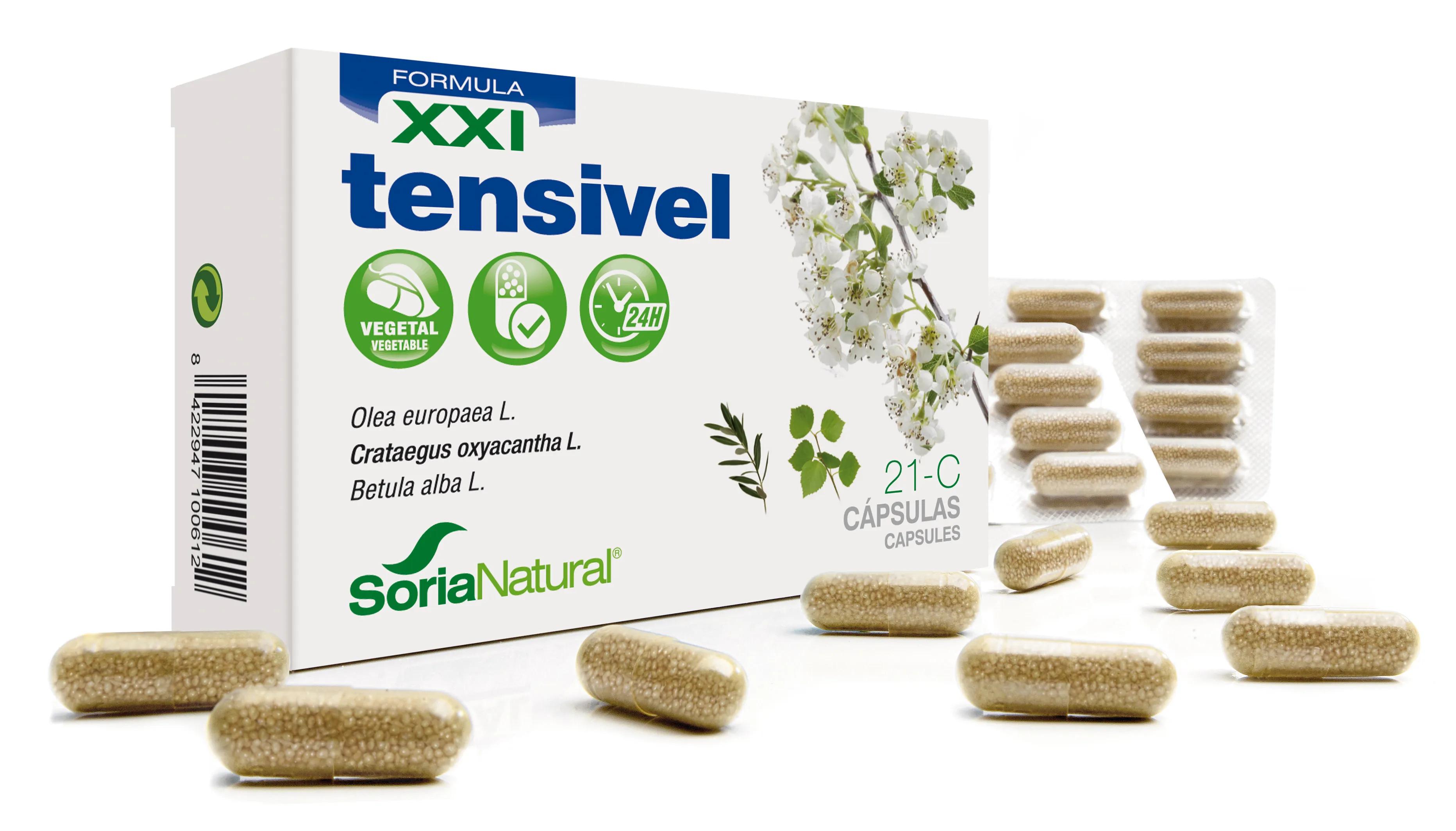 Soria 21-C Tensivel 600 Mg 30 Caps Liberacion Prolongada